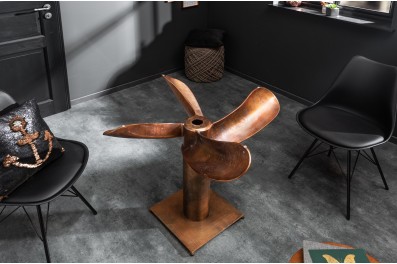 Bighome – Vrtuľa na jedálenský stôl LA MER 94 cm – medená