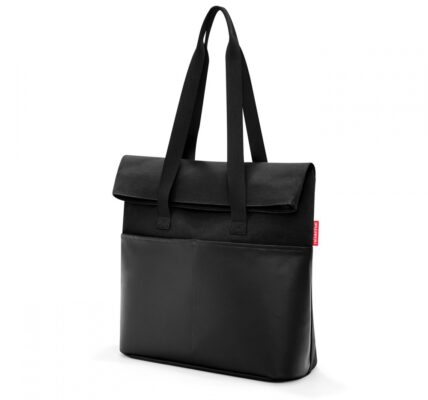 Taška cez plece Reisenthel Foldbag Canvas Black