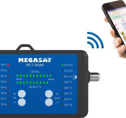 Sada pre vyhľadávač satelitného signálu MegaSat HD 1 smart