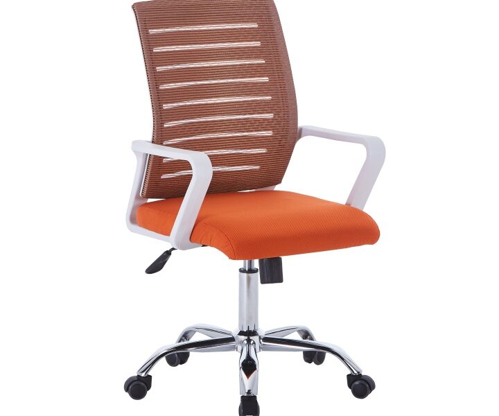 Kancelárska stolička CAGE Oranžová
