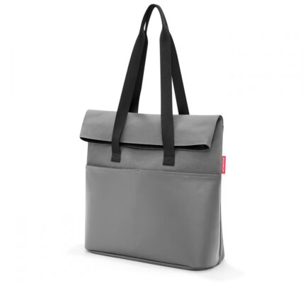 Taška cez plece Reisenthel Foldbag Canvas Grey