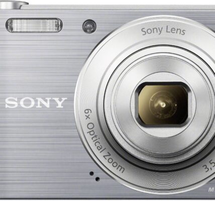Digitálny fotoaparát Sony Cyber-Shot DSC-W810S, 20.1 MPix, optický zoom: 6 x, strieborná