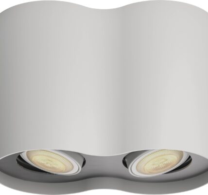 LED stropné a nástenné svietidlo Philips Lighting Hue Pillar, GU10, 10 W