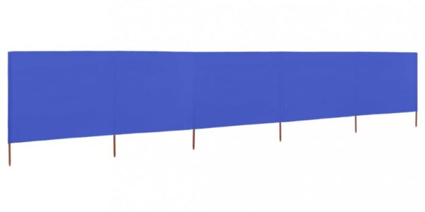 Záhradná zástena 600×80 cm Dekorhome Modrá