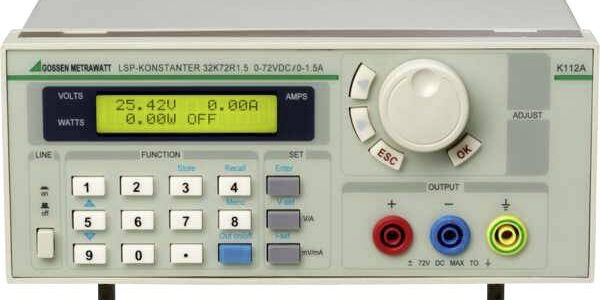 Laboratórny zdroj s nastaviteľným napätím Gossen Metrawatt LSP 32 K 18 R 5, 0 – 18 V/DC, 0 – 5 A, 100 W