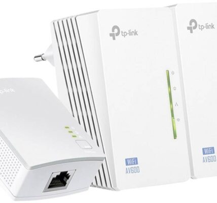 Powerline Wi-Fi Network Kit TP-LINK TL-WPA4220T KIT, 600 Mbit/s