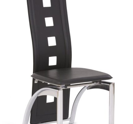 Jedálenská stolička K4 Čierna