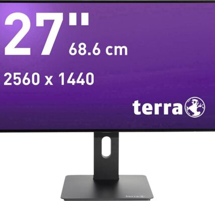 Terra LED 2766W PV LED monitor 68.6 cm (27 palca) en.trieda A + (A ++ – E) 2560 x 1440 px UWQHD 5 ms Audio-Line-in, DVI, DisplayPort, HDMI ™, na slúch