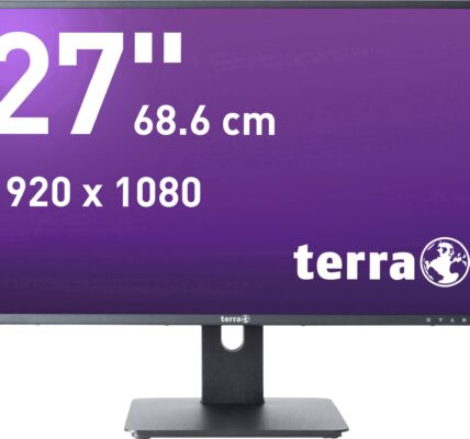 Terra LED 2756W PV LED monitor 68.6 cm (27 palca) en.trieda A + (A + – F) 1920 x 1080 px Full HD 5 ms Audio-Line-in, HDMI ™, DisplayPort, VGA, na slúc