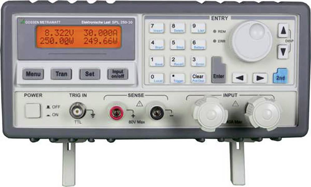 Elektronická záťaž Gossen Metrawatt SPL 200-20, 200 V/DC 20 A, 200 W
