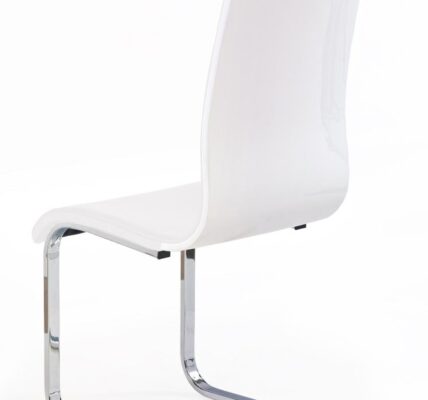 Jedálenská stolička K104 Biela