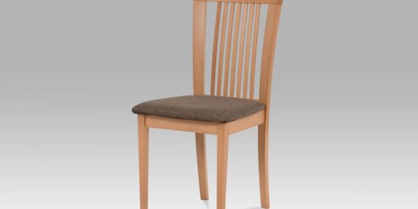 Jedálenská stolička BC-3940 látka / drevo Buk