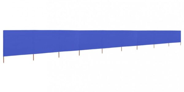 Záhradná zástena 1200×80 cm Dekorhome Modrá