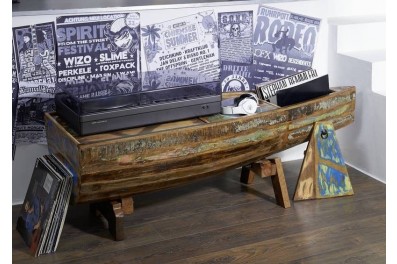 Bighome – OLDTIME Konferenčný stolík 155×52 cm, staré drevo