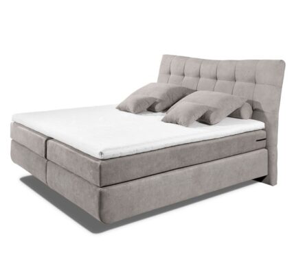 Sconto Posteľ boxspring LAYLA sivá