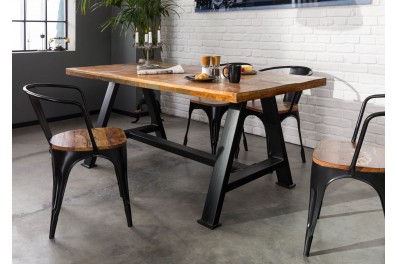 Bighome – INDUSTRY Jedálenský stôl 240×100 cm, staré drevo
