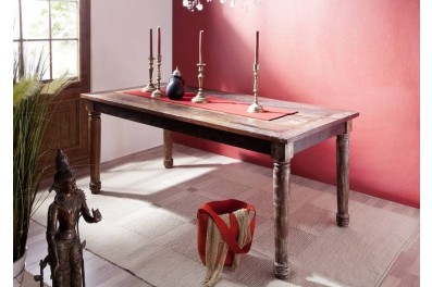 Bighome – COLORES Jedálenský stôl 150×80 cm, staré drevo
