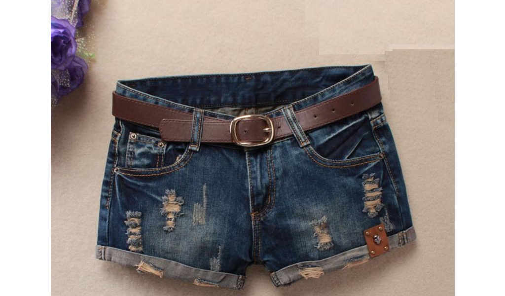Dámske džínsové šortky Evelina Varianta: 3, Veľkosť: XS