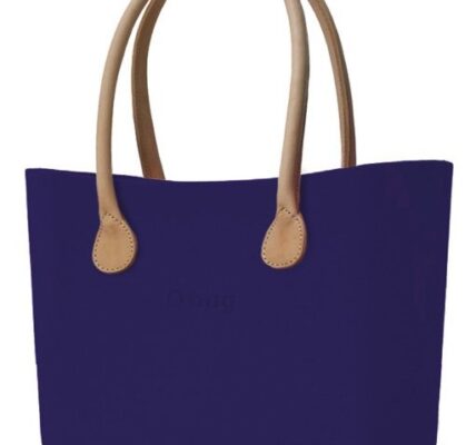 O bag kabelka Iris s dlhými koženkovými rúčkami natural