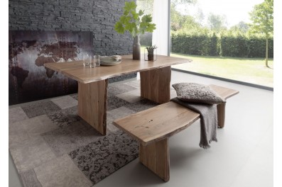 Bighome – WOODLAND Jedálenský stôl 160×100 cm, prírodná, akácia