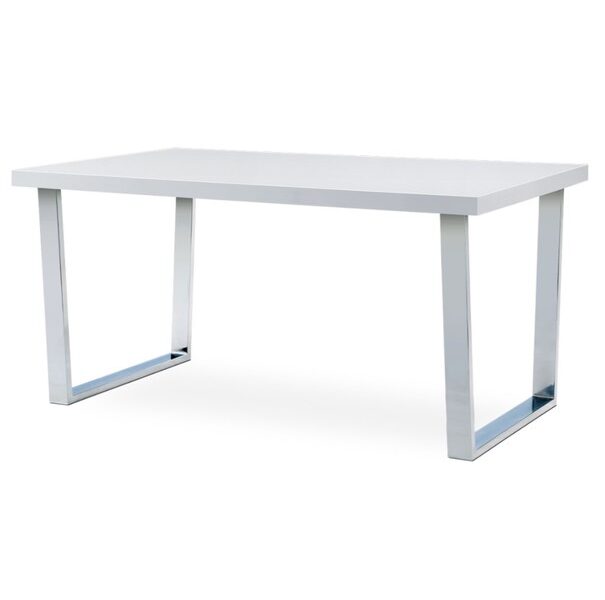 Sconto Jedálenský stôl LUIS biely, šírka 150 cm
