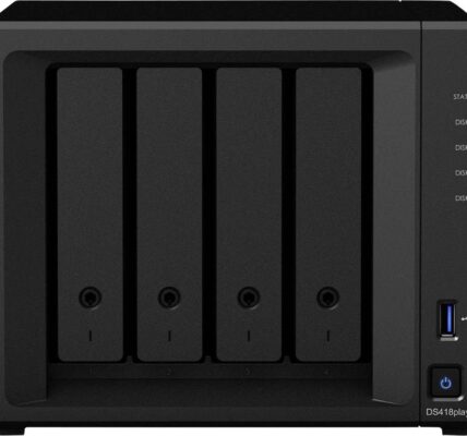 Skriňa pre NAS server Synology DiskStation DS418Play DS418Play, predné USB 3.0 konektor