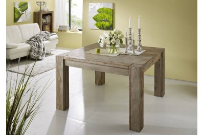 Bighome – GREY WOOD Jedálenský stôl 120×100 cm, palisander
