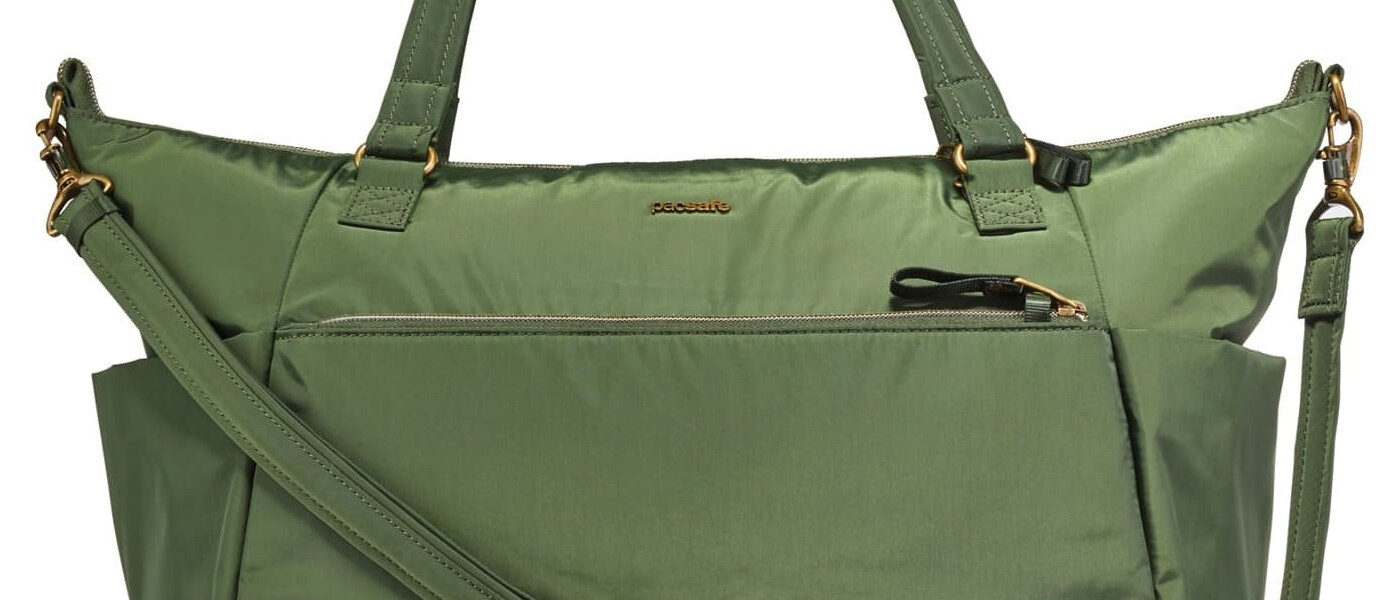 PACSAFE Stylesafe Tote – kombu green