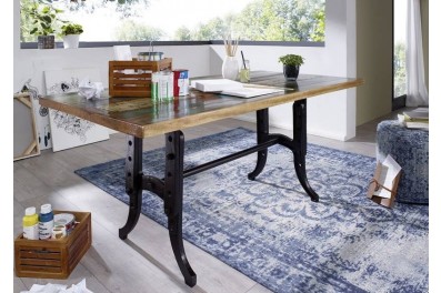 Bighome – INDUSTRY Jedálenský stôl Extra 180×90 cm, staré drevo