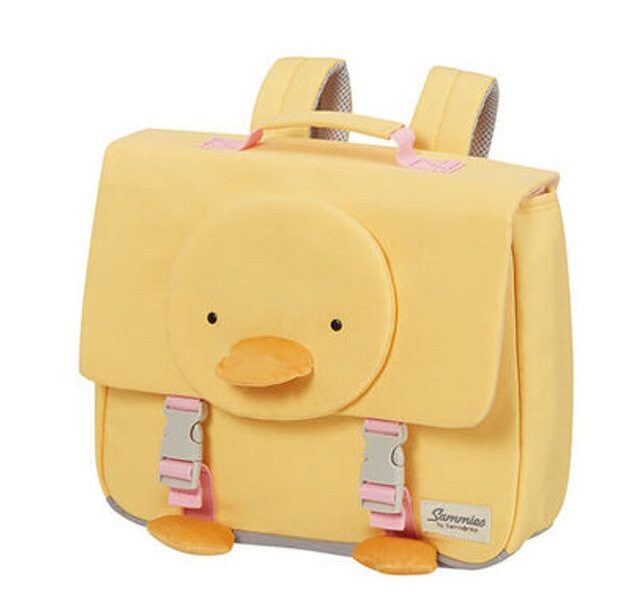 Samsonite Školní taška Happy Sammies S Duck Dodie 9 l – žlutá