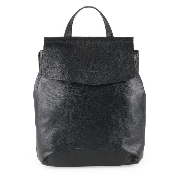 Unidax Dámský kožený batoh Facebag Kenny 8018 – černá