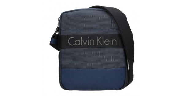 Pánska taška cez rameno Calvin Klein Ervin – modrá