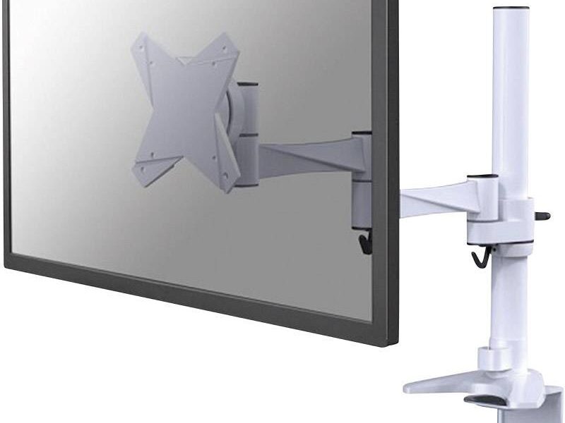 Stolový držiak monitoru NewStar FPMA-D1330WHITE, 25,4 cm (10″) – 76,2 cm (30″), biela