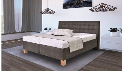 Čalúnená posteľ Victoria 160×200 vr. matraca, pol. roštu a ÚP