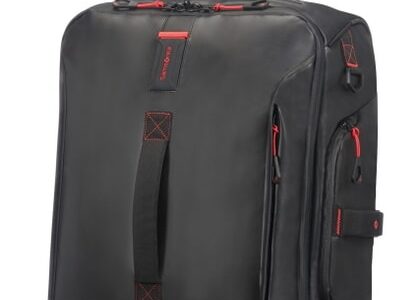 Samsonite Kabinová taška s kolečky PARADIVER 51 l – tmavě šedá