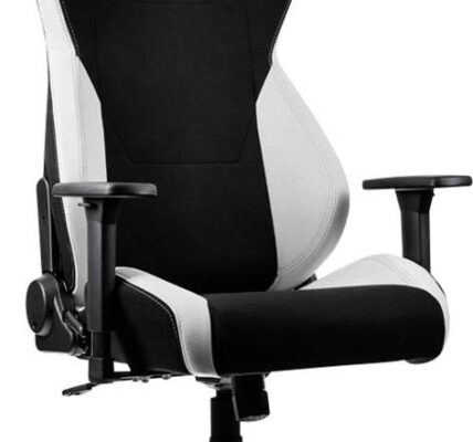 Herné stoličky Nitro Concepts S300 Radiant White, NC-S300-BW, čierna, biela