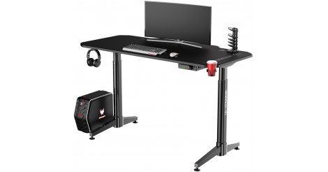 Herný stôl ULTRADESK LEVEL BLACK UDESK-LVA-BB