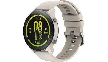 Smart hodinky Xiaomi Mi Watch, béžové