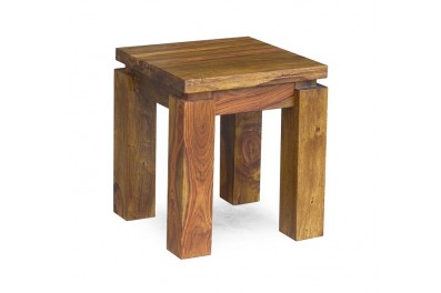 Bighome – DAKOTA Príručný stolík 40×40 cm, palisander