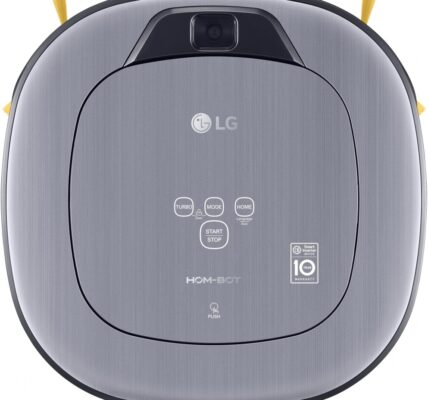 LG Hom-Bot VR9647PS WiFi – Robotický vysávač