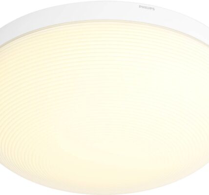 LED stropné a nástenné svietidlo Philips Lighting Hue Flourish, pevne zabudované LED osvetlenie, 32 W