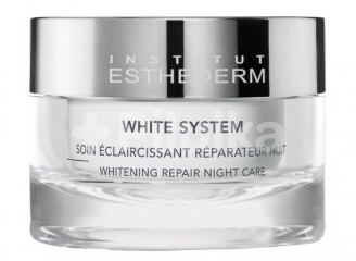 ESTHEDERM WHITE SYSTEM WHITENING NIGHT CREAM nočný krém proti pigmentovým škvrnám 1×50 ml