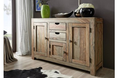 Bighome – GREY WOOD Komoda 85×130 cm, palisander