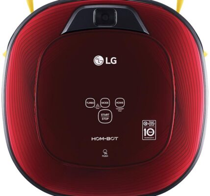 LG Hom-Bot VR86010RR – Robotický vysávač