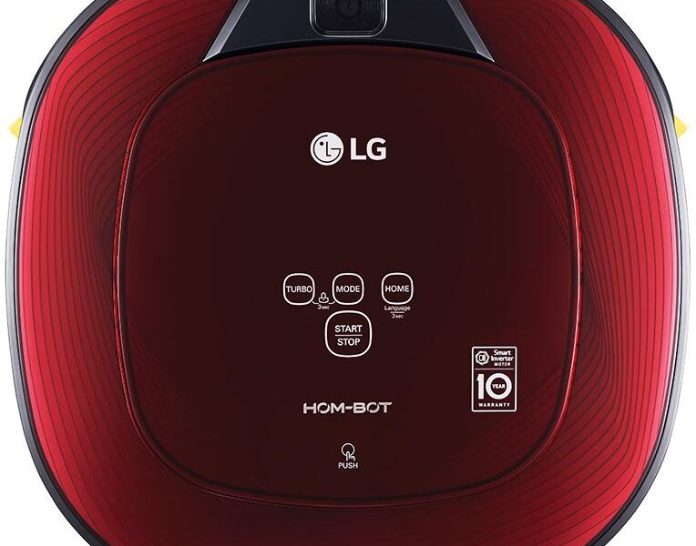 LG Hom-Bot VR86010RR – Robotický vysávač