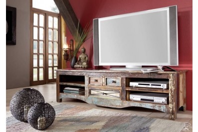 Bighome – OLDTIME TV stolík 180×50 cm, staré drevo