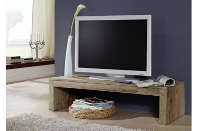 Bighome – GREY WOOD TV stolík 115×30 cm, palisander