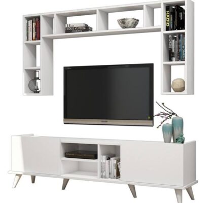 Sconto TV zostava ELEGANTE I biela