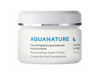 ANNEMARIE BORLIND Hydratačný nočný krém AQUANATURE System Hydro (Rehydrating Night Cream) 50 ml