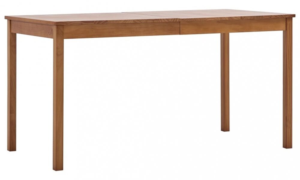 Jedálenský stôl masívne drevo Dekorhome Hnedá